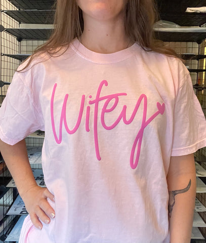 Wifey (Pink Puff) - Only have 7 left!